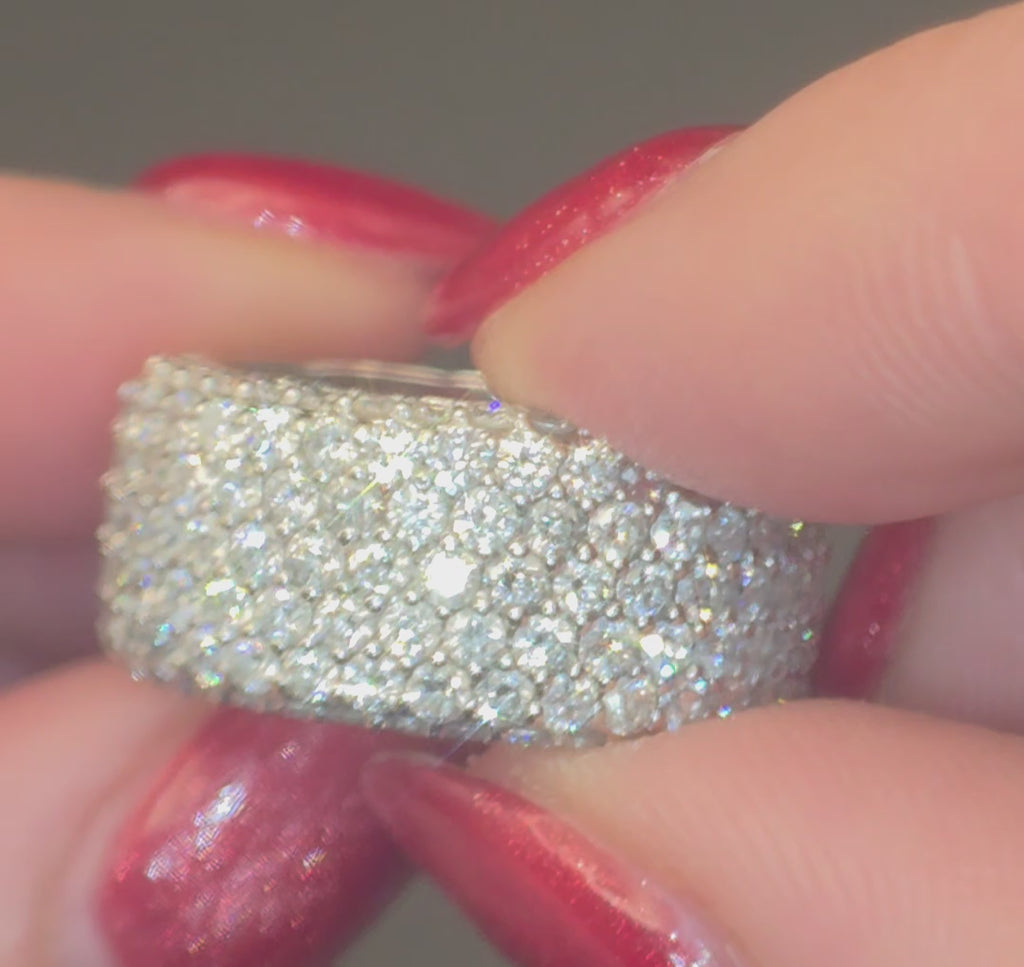 6.5ct Natural Diamond Ring. Size N. Not sizable. SI1. RRP £13,000.