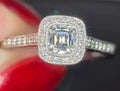 Genuine Tiffany Legacy (Discontinued) VS Diamond Ring. Size L 1/2. Comes With WGI Certification.